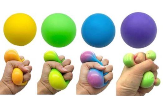 Balle antistress couleurs variees - Jouets