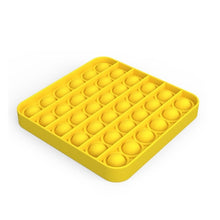 Yellow Square Pop it Fidget Toy