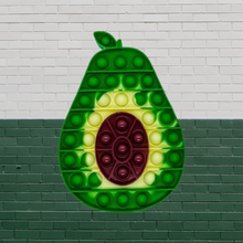 avocado popper toy